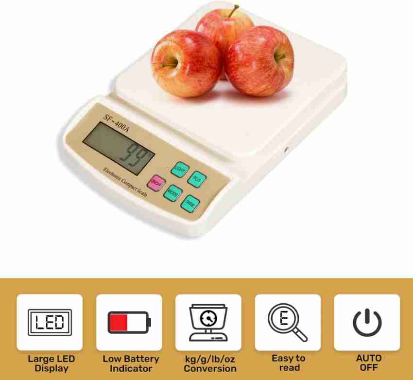 10Kg Digital Kitchen Scale SF400A 