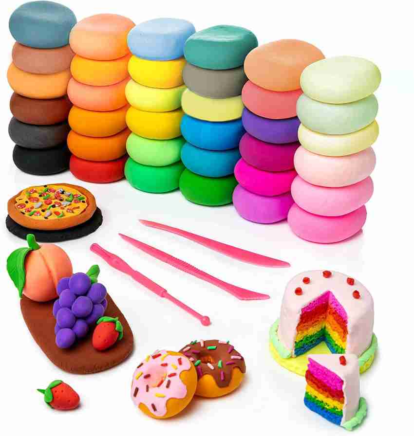 Shopex DIY Colourful Non-Toxic Modeling Clay Air
