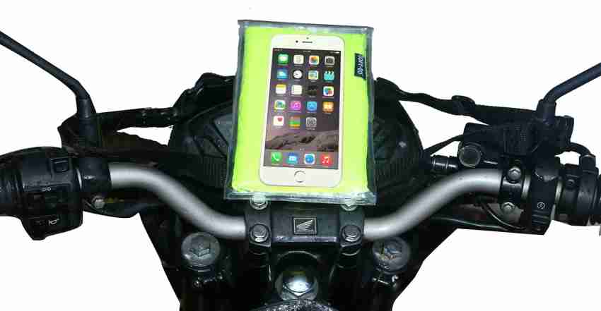 mobile holder for bike with rain cover