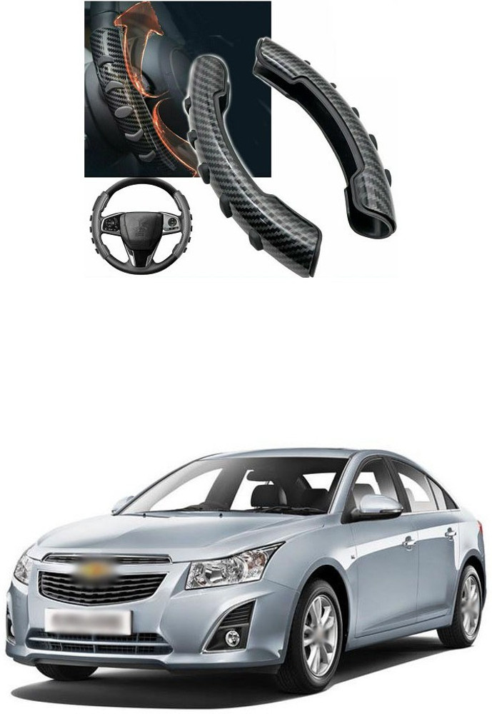 PRTEK Hand Stiched Steering Cover For Chevrolet Cruze Price in