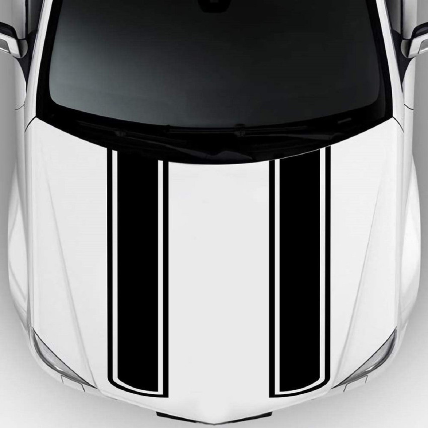 Car roof shop decals