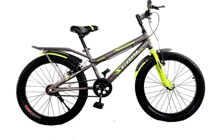 Goal 20 INCH BMX CYCLE WITH IBC FOR KIDS GREY GREEN 20 T BMX Cycle