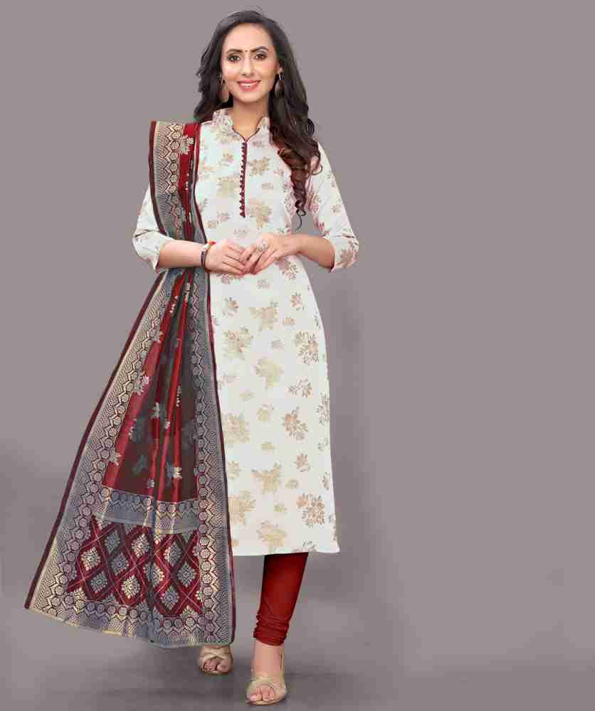 Being Banarasi Brocade Self Design Kurta Churidar Material Price in India Buy Being Banarasi Brocade Self Design Kurta Churidar Material online at Flipkart