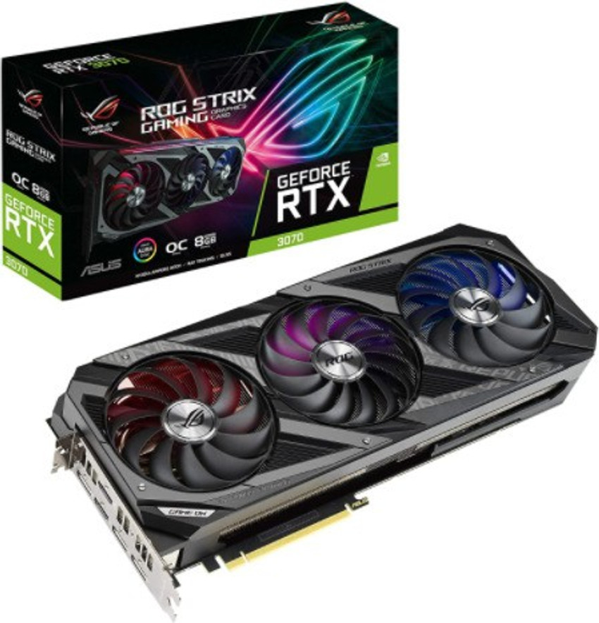 ASUS ?ROG-STRIX-RTX3070-O8G-GAMING GDDR6X 8 GB NVIDIA Chipset 300 