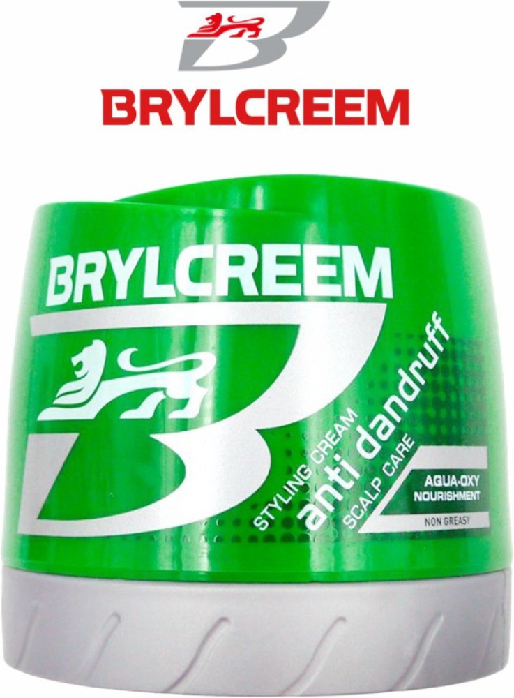 BRYLCREEM Imported Styling Cream, Anti-dandruff Scalp Care, AQUA