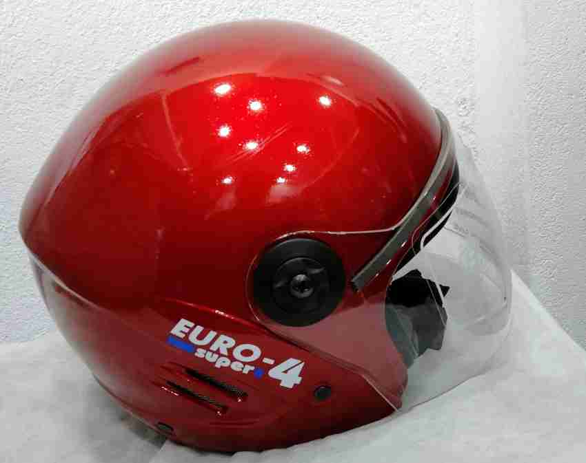 Hero helmet red sales colour