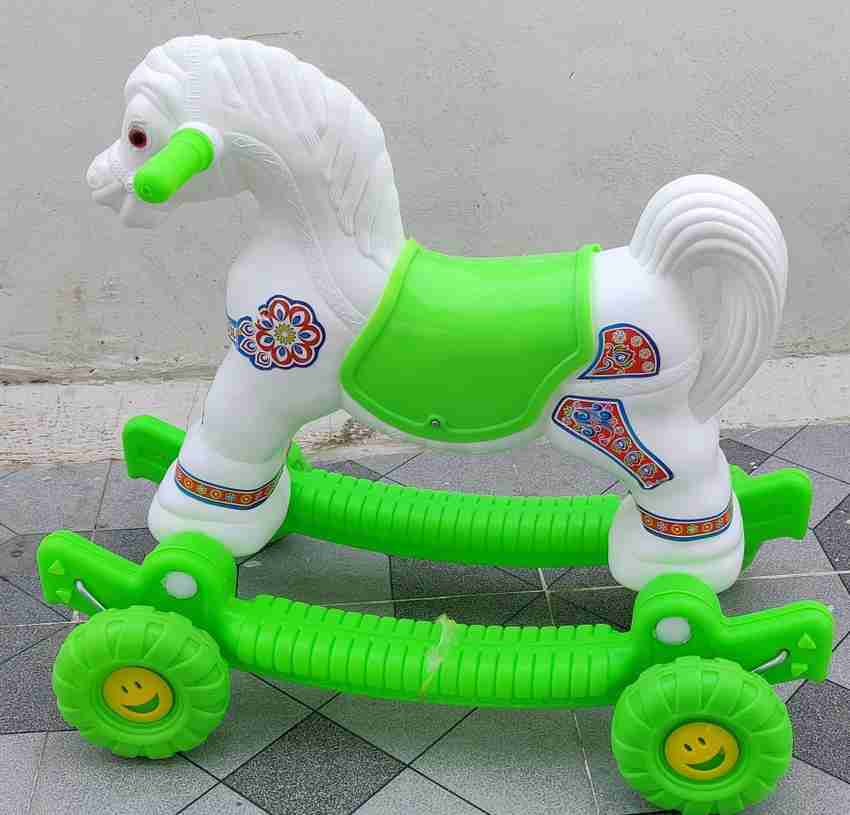 Prabal OH BABY by flipkart PLASTIC CHETAK HORSE WITH ROCKING