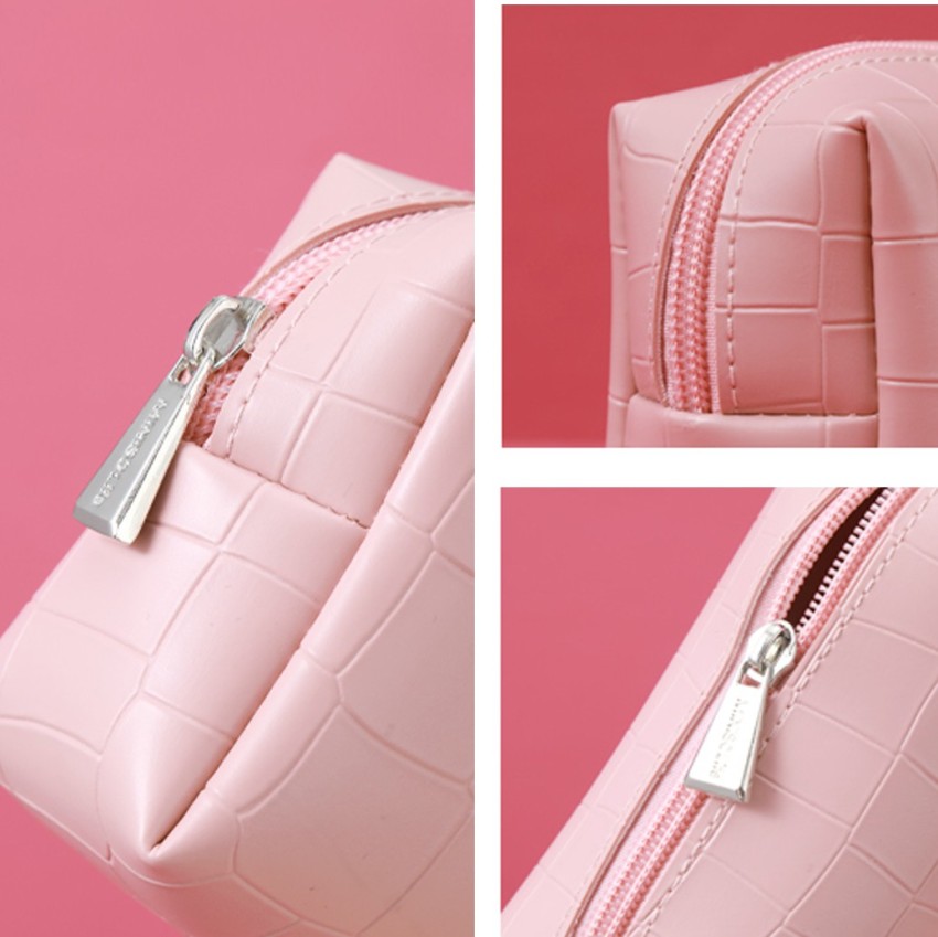 Jeffree Star Double Zip Pink Makeup Bag  Pink makeup bag, Jeffree star,  Pink makeup