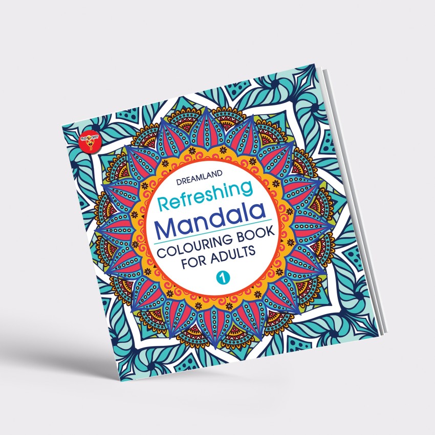 Refreshing Mandala - Colouring Book for Adults Part 1