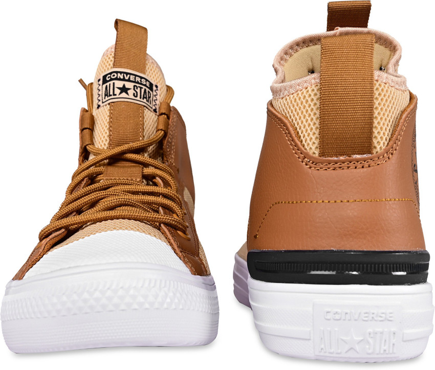 All star converse leather brown store