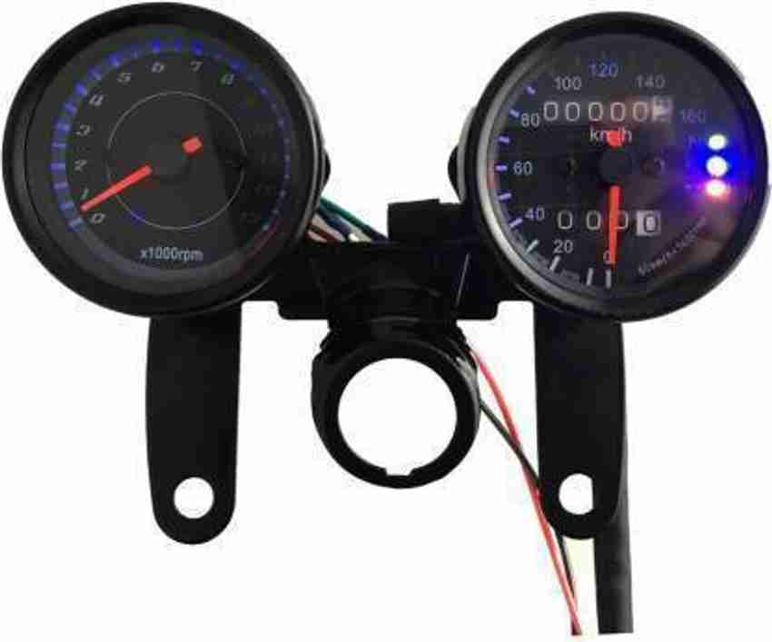 Vagary Dual Odometer Speedometer Universal For Bike Analog Speedometer Price in India Buy Vagary Dual Odometer Speedometer Universal For Bike Analog Speedometer online at Flipkart