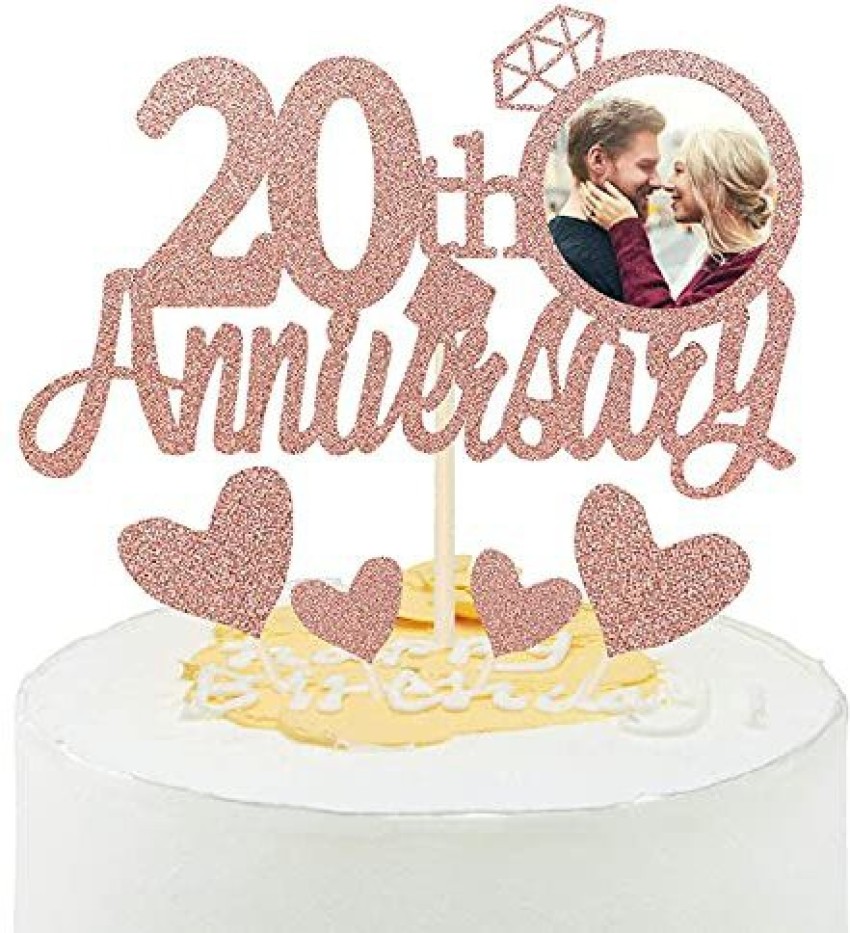 20th anniversary deals cake