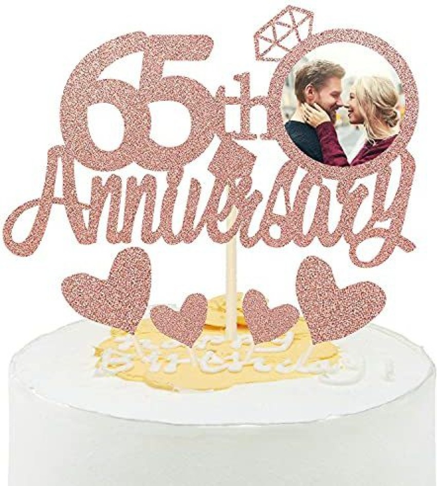65th anniversary cake | 65th anniversary, Graduation cakes, 65th wedding  anniversary