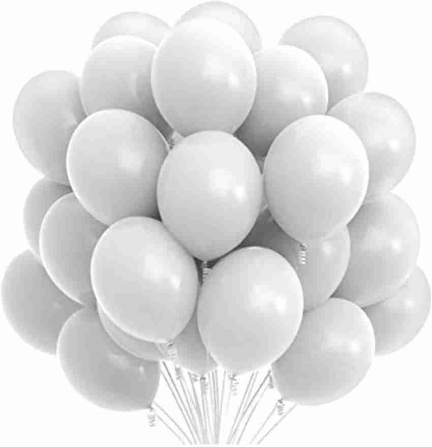 Premium AI Image  black and white balloon birthday decoration