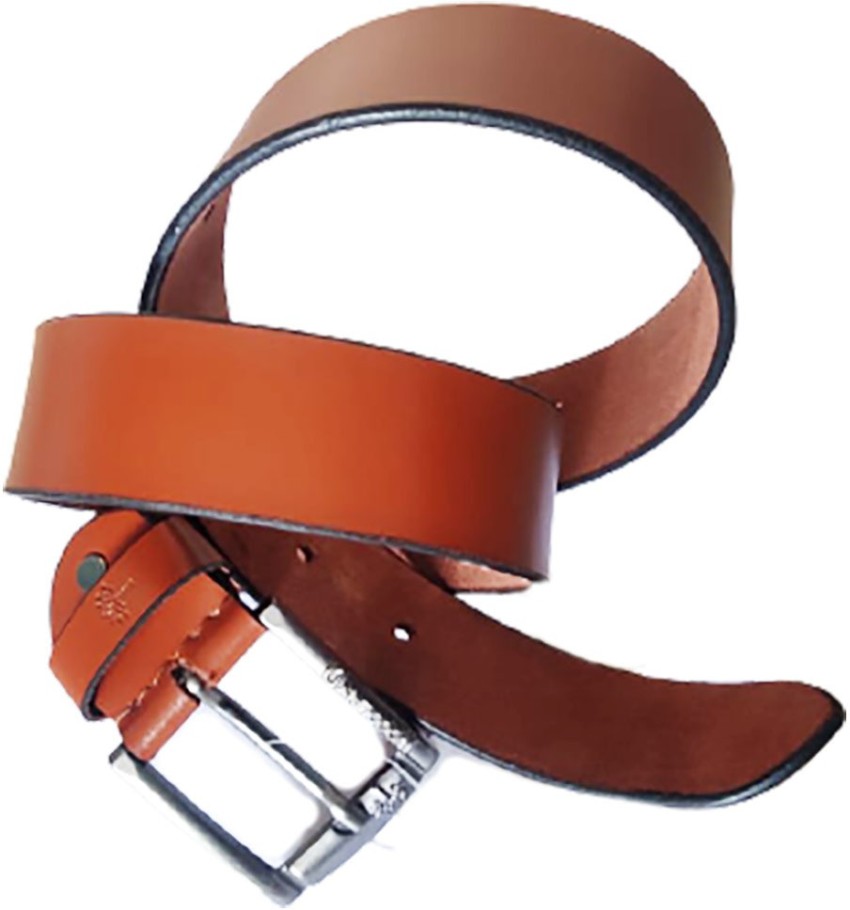 Woodland Tan Casual Leather Belt for Men