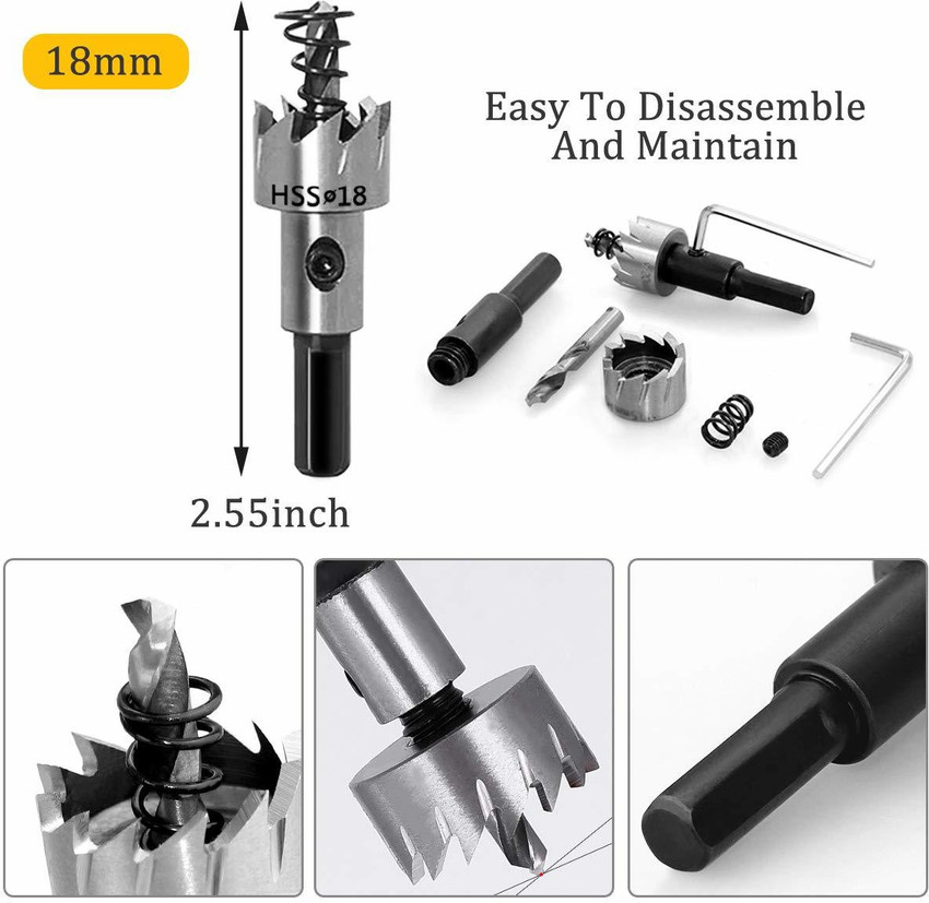 High speed steel on sale saw drill bit
