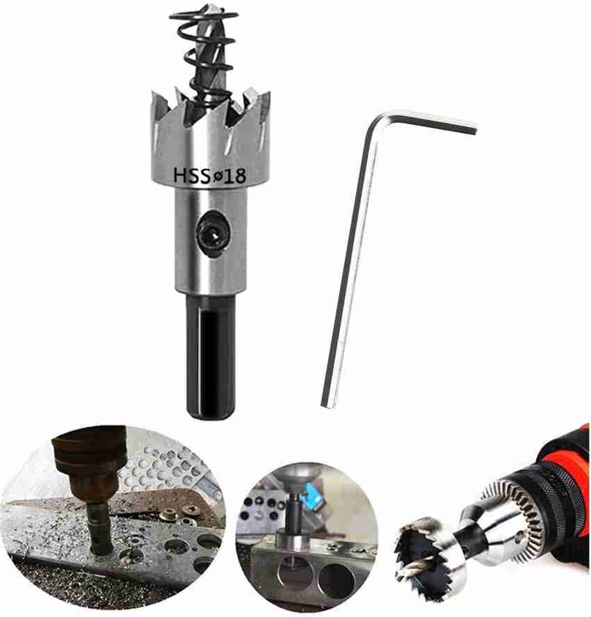 High speed steel saw drill bit clearance