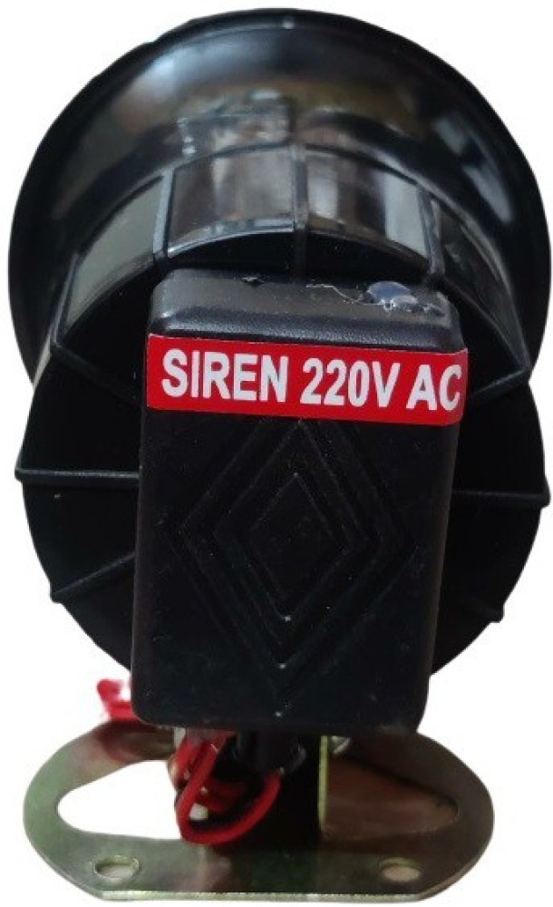 MME 220v AC industrial siren police tone sound with 200 meter