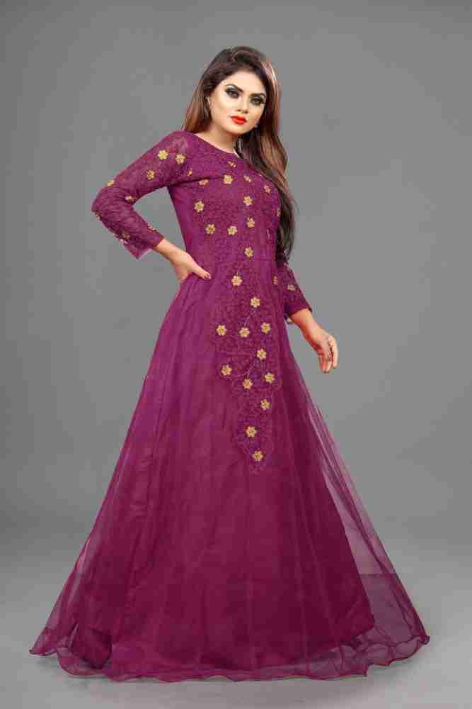 Active anarkali gown best sale