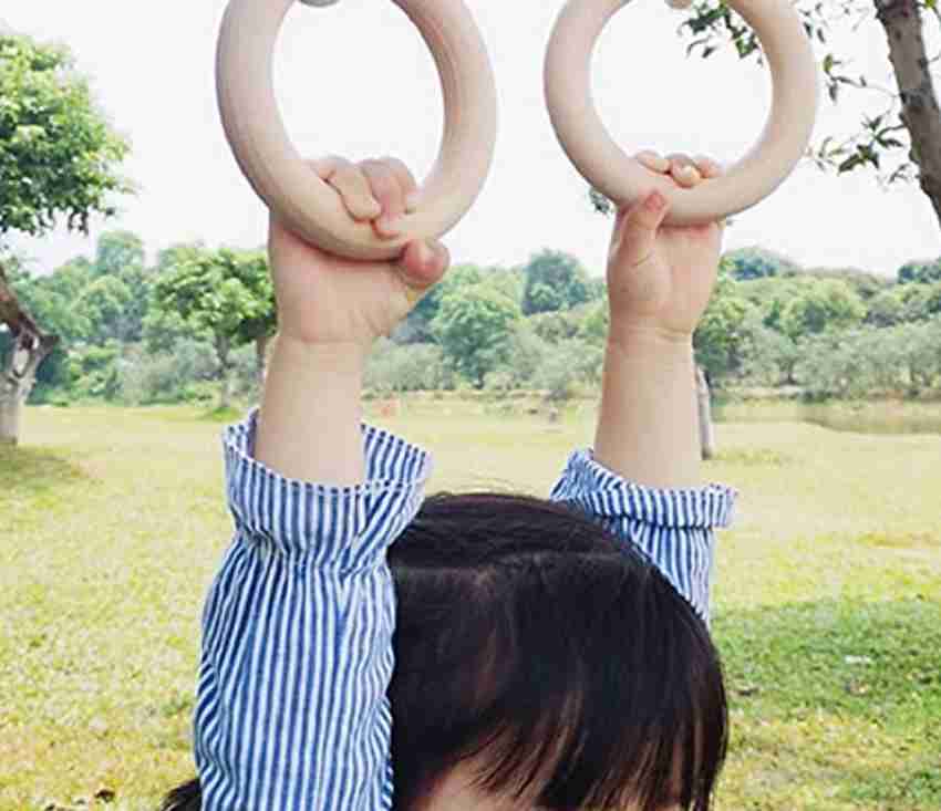 Shopoflux Gymnastics Rings for Kids Kids Gym Play Set