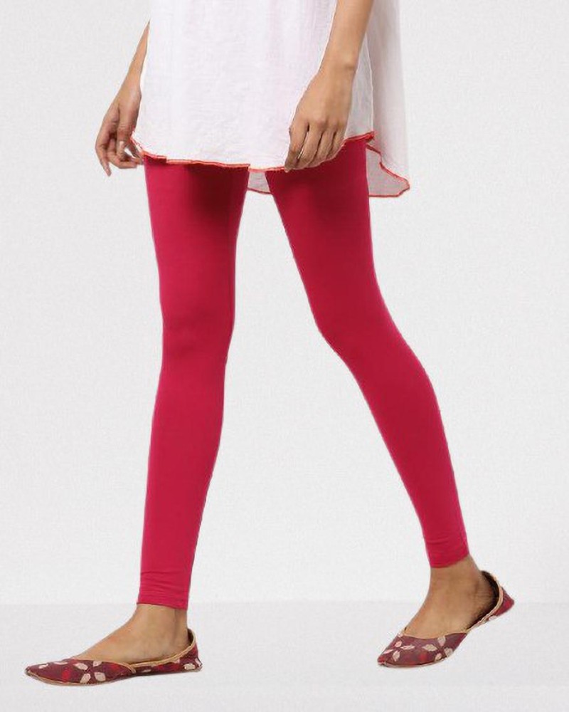 Buy Dollar Missy Pary Red Color Churidar Legging Online at Low