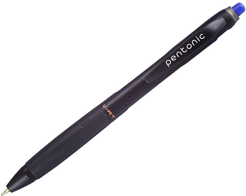 Linc Pentonic Black BR-T Retractable Ball Point Pens 0.7 mm Fine