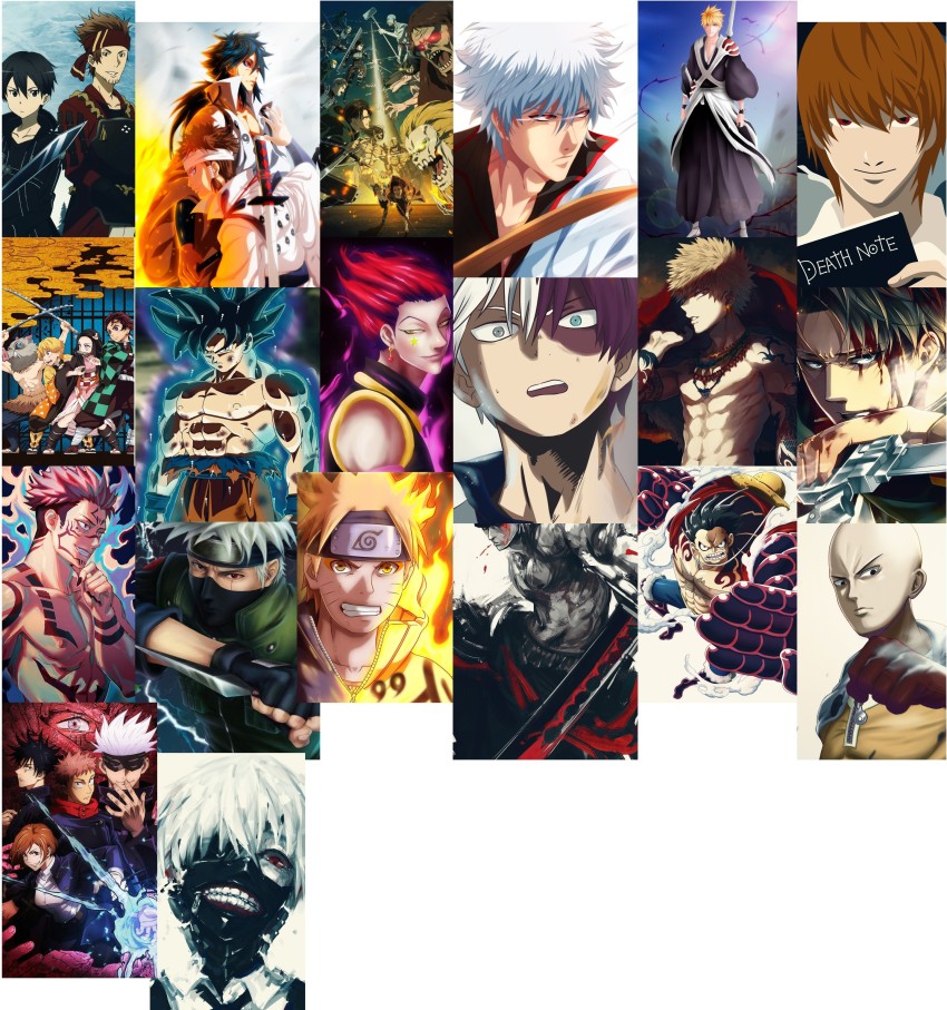 All japnese anime  cartoon charactors poster HD wallpaper download