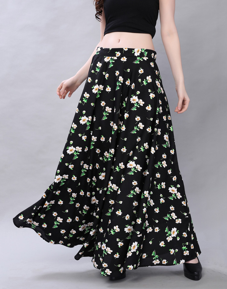 Floral maxi skirt online india top