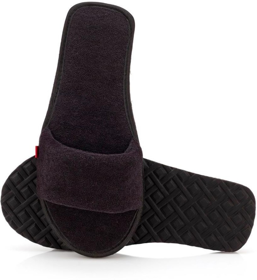 Mens toeless online slippers