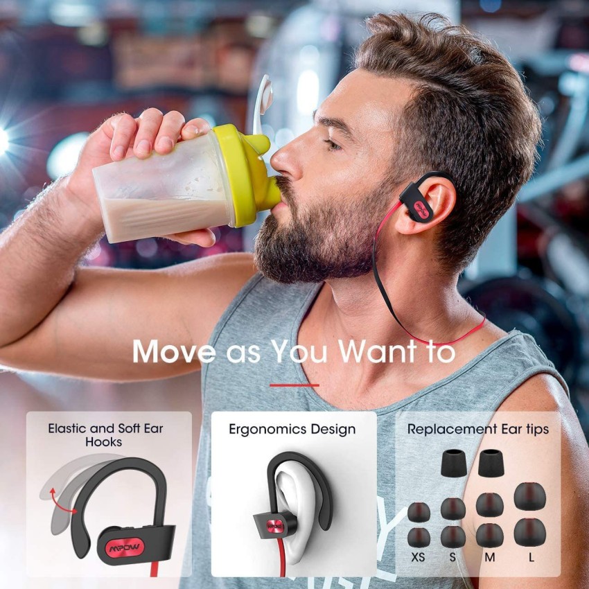 Mpow Flame Upgraded Bluetooth Headphones with Case Bassup