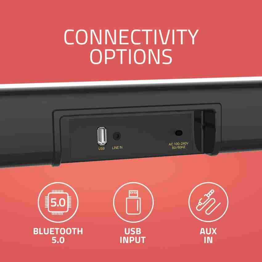 Buy Online X300 Wireless Bluetooth Sound Bar at Best price - Artis