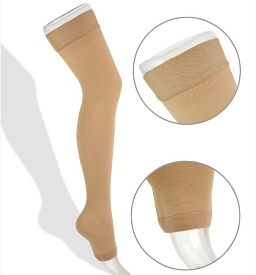 Buy Comprezon Cotton Varicose Vein Stockings Class 1 Above Knee