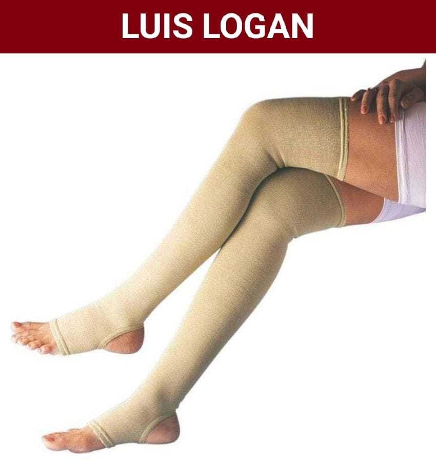 LUIS LOGAN Varicose vein Stocking (Classic Pair) Below Knee-For
