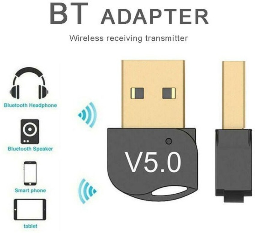 USB Bluetooth Adapter for PC, 5.0 Bluetooth Dongle Receiver at Rs 90/piece, यूएसबी ब्लूटूथ एडाप्टर in Jaipur