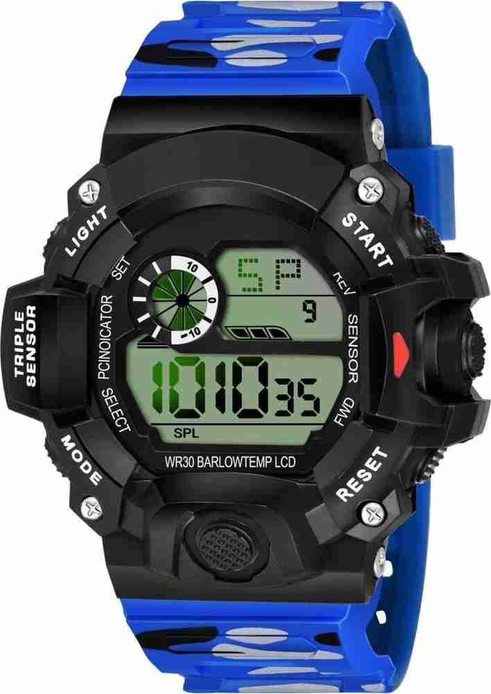 G shock watches outlet for kids blue