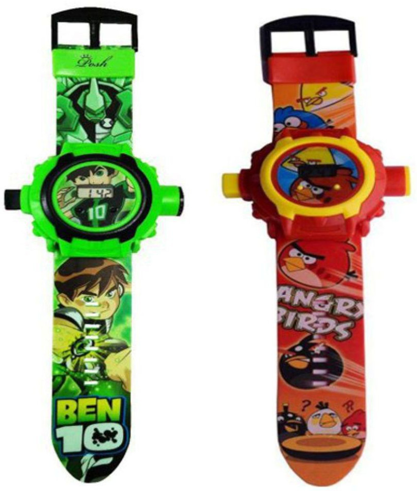 FLYmart bene10 and anger birds combo series projection type