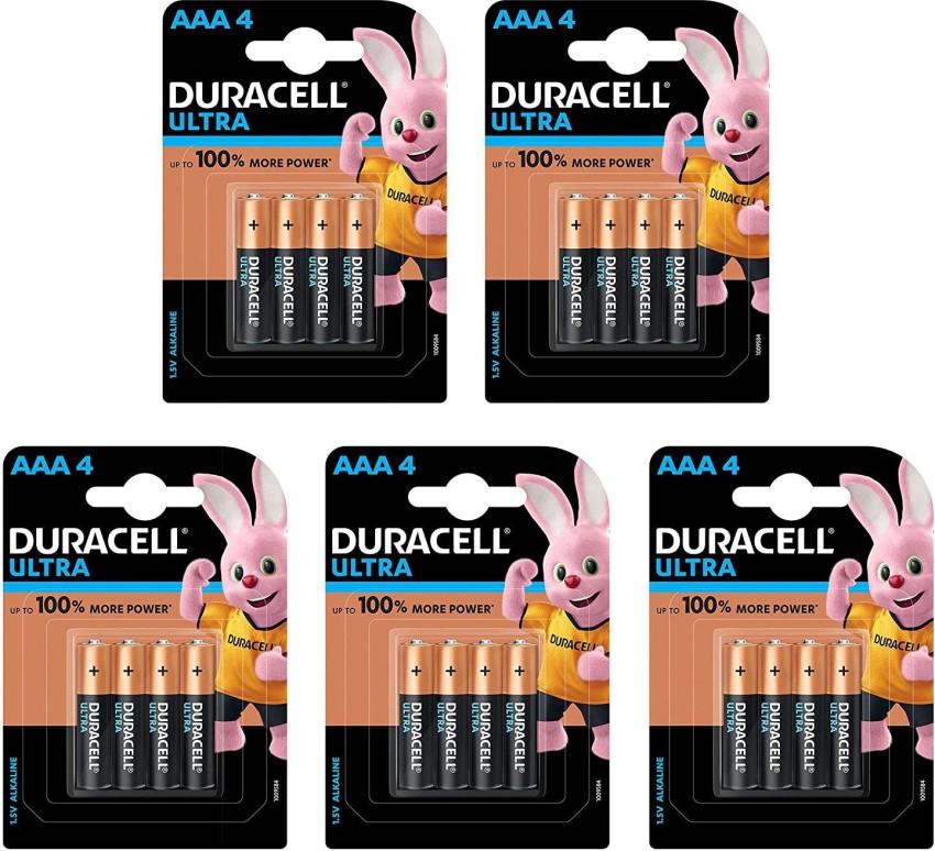 DURACELL ULTRA ALKALINE AAA BATTERIES PACK OF 20 PCS Battery