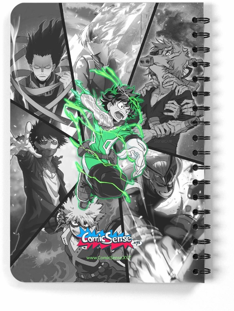 School Notebook Anime, Anime Sketchbook Hero Academy