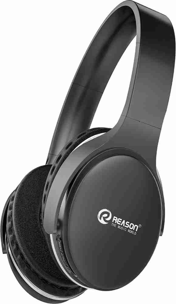 reason RG 2020 Bass 14 hour Playtime Bluetooth Headset with Mic AUX Bluetooth