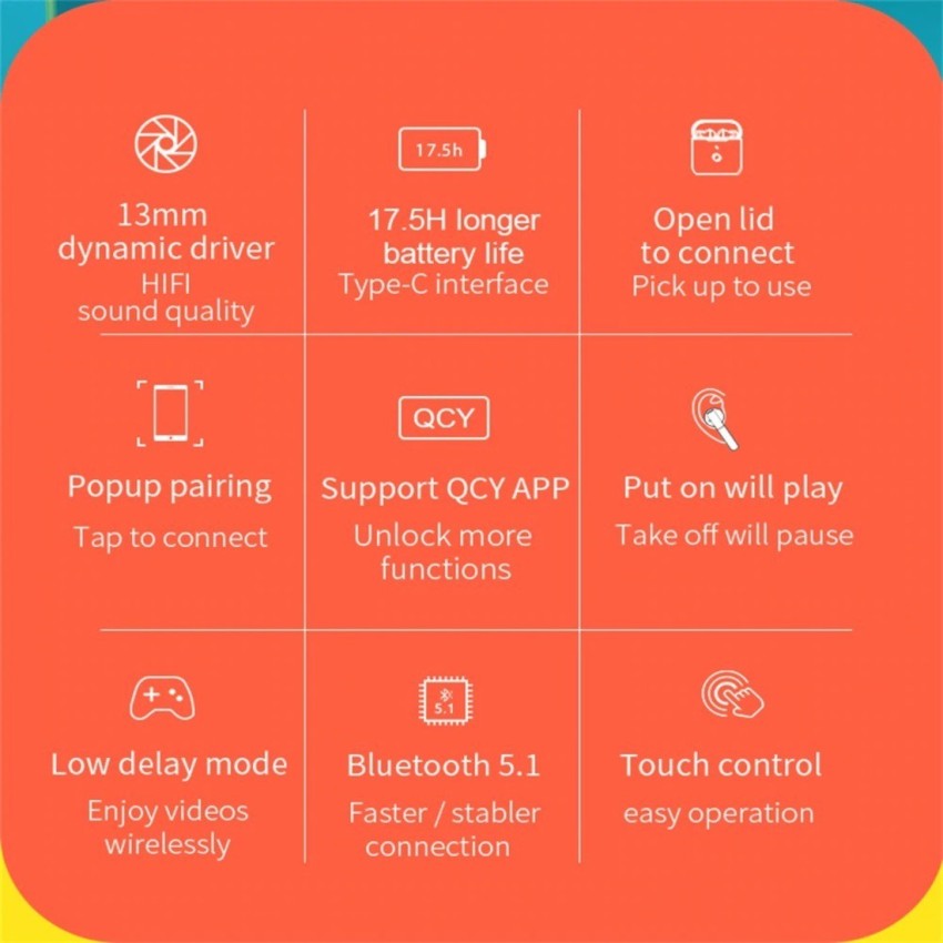 Qcy 2025 t8 price