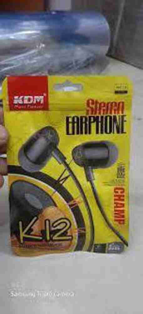 KDM K 12 CHAMP Wired Headset Price in India Buy KDM K 12 CHAMP