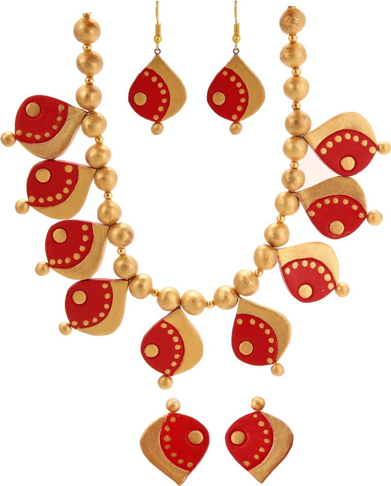 Terracotta jewellery clearance flipkart