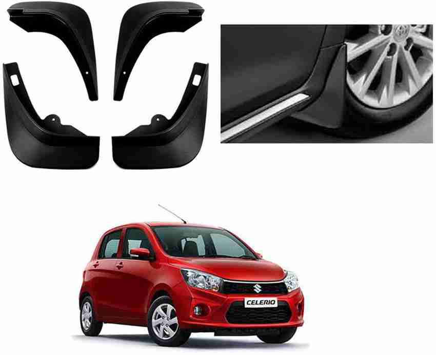 Accessorique Rubber Car Bumper Guard (Black, Pack Of Set Of, 43 OFF