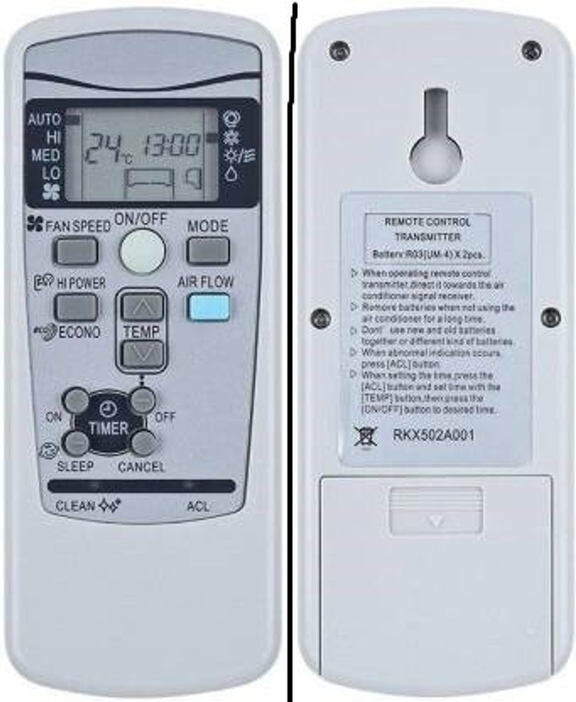 Mitsubishi top aircon modes