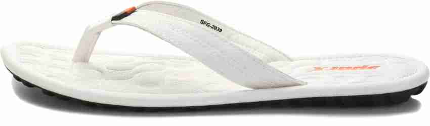 Sparx white slippers & best sale flip flops