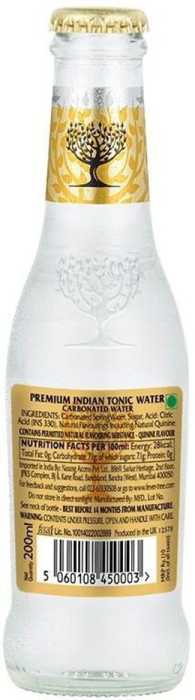 Fever-tree Premium Indian Tonic Water Glass Bottle Price in India - Buy  Fever-tree Premium Indian Tonic Water Glass Bottle online at