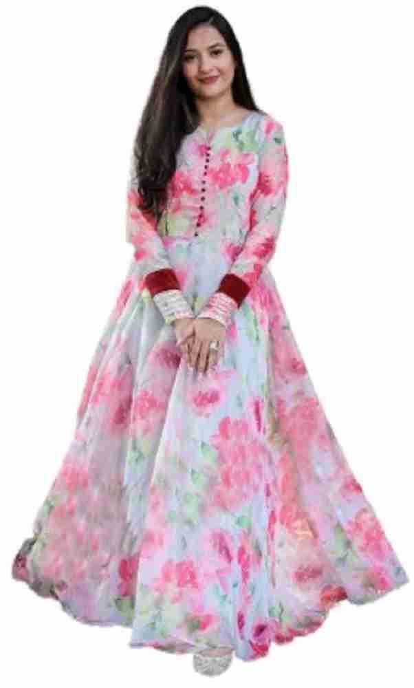 KOINA FASHION Women Maxi Pink Dress Buy KOINA FASHION Women Maxi