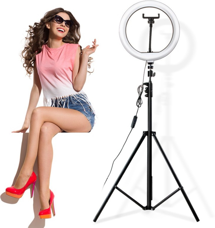 Led Selfie Ring Light 12 Camera Phone Ring light With 160cm Stand Tripods