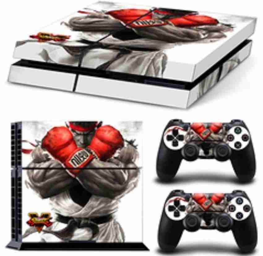  PS4 Pro Console Spider Skin Decal Vinal Sticker + 2