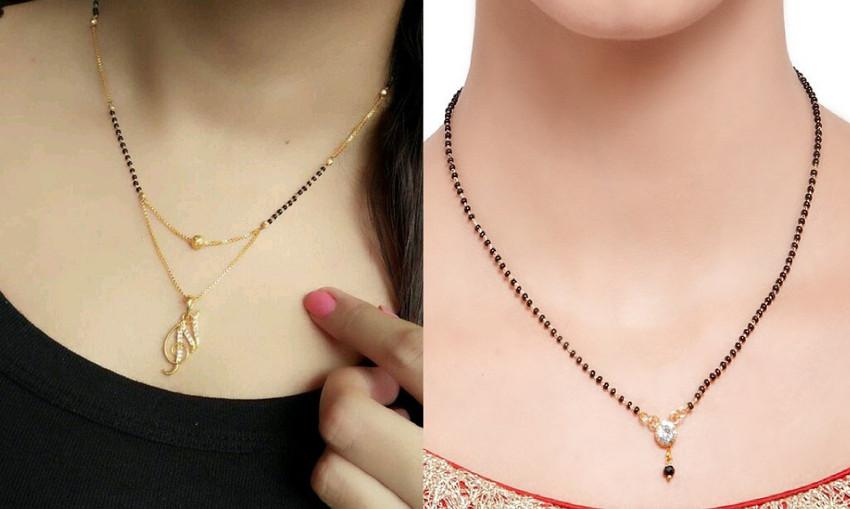 Jewel WORLD Alloy Mangalsutra Price in India Buy Jewel WORLD